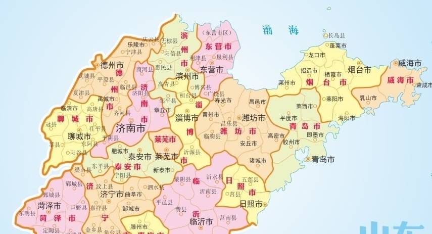 明朝时期,兖州府辖四州二十三县,现分属哪些地市?