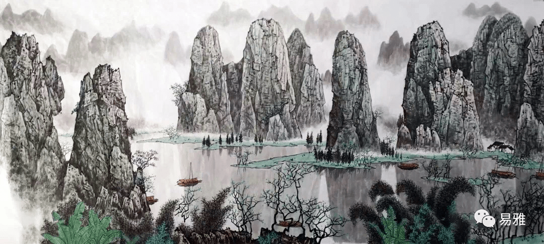 骆裕丨绿水青山一一中国当代山水画名家学术精品展_作品