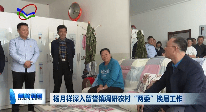 杨月祥深入柳林县留誉镇调研农村两委换届工作
