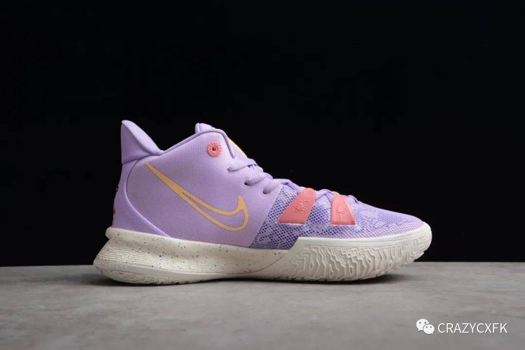 耐克nike kyrie 7 daughters 凯里欧文薰衣草紫篮球鞋