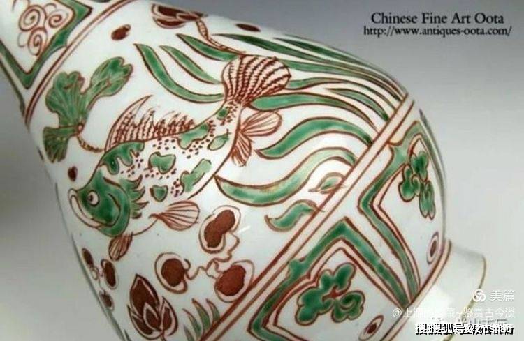 浅谈元代的红绿彩瓷器_景德镇_陶瓷_实物