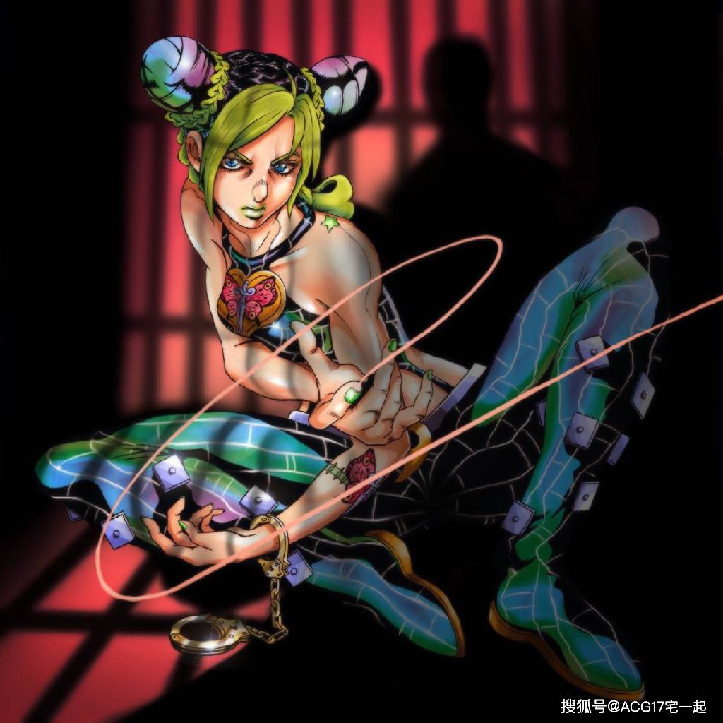 《jojo的奇妙冒险》空条徐伦壁纸特辑_标题_石之海_yukmomo