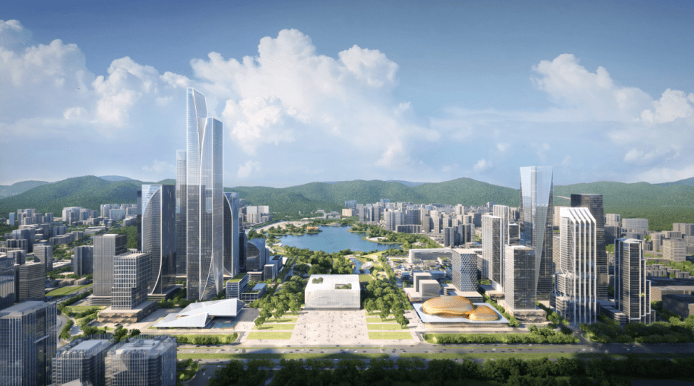深圳金融文化中心开建香蜜湖将更上一层楼