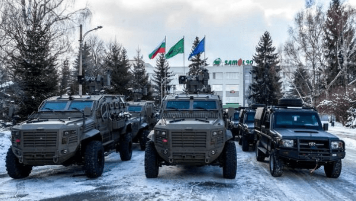 保加利亚接收特种部队车辆