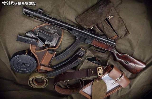 原创二战苏联红军曾用过的21种轻武器冲锋枪可不只有波波沙一种