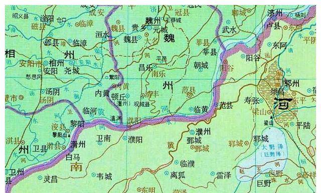 魏晋南北朝时期,被分为顿丘郡,濮阳郡在公元277年西晋时期,把东郡改