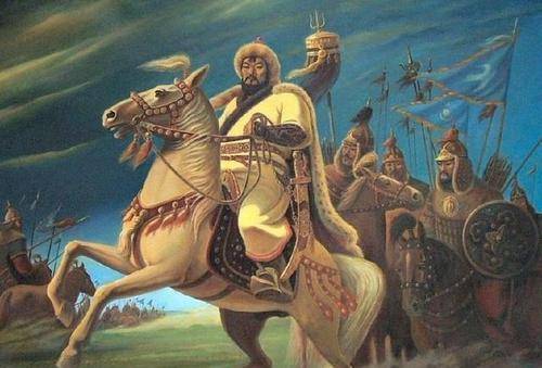 不过历史上比他更著名的是他的父亲成吉思汗,▲忽必烈军队图改国大元