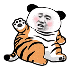 虎年小脑斧可爱头像表情包_头像_小脑_表情