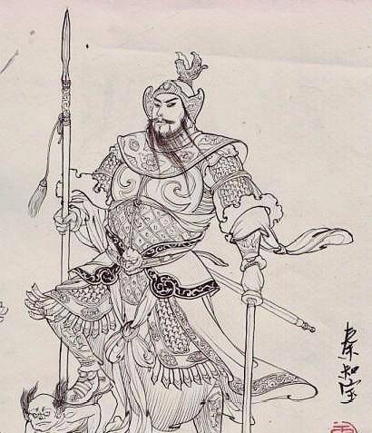 原创先各为其主后共侍唐朝秦琼与尉迟恭最终同成民间门神