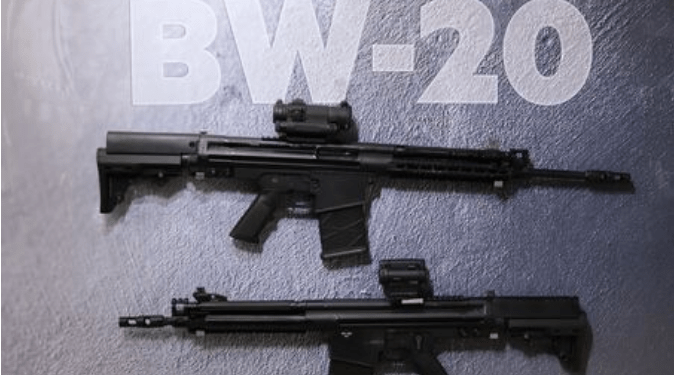原创wds2022巴基斯坦bw20步枪首次亮相