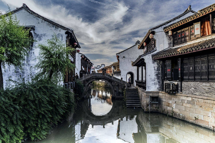 嘉兴冷门5a级古镇,依水造势风情雅致,门票免费,游客稀少_月河_乌镇