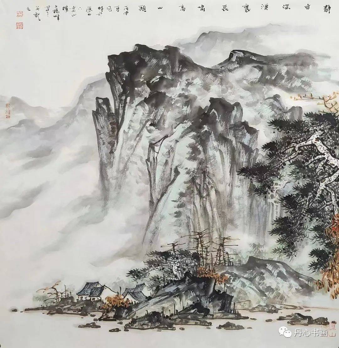 凝重雄浑,拙朴华滋|山水画家杨峰_作品_山东省_美术家