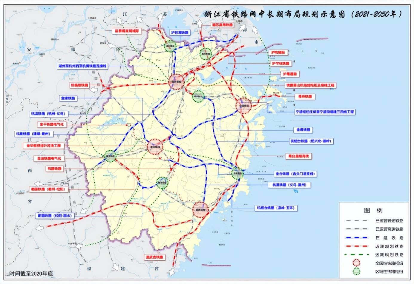 铁路规划到2025年,基本形成"五纵五横"客运网络和"五横三纵多联"货运