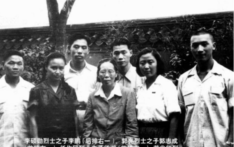的儿子罗西北,彭湃的儿子彭士禄,郭亮的儿子郭志成,任作民的儿子任湘