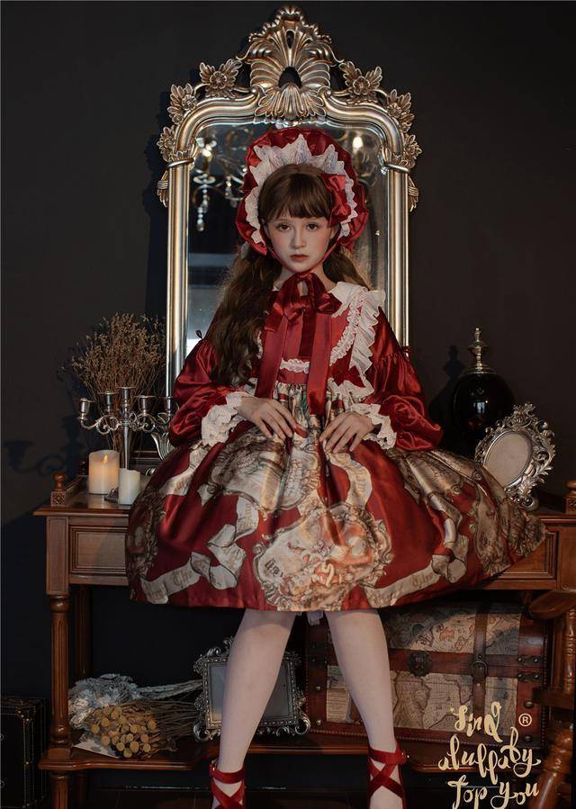 火遍整个lo圈的"娃娃裙",精致可爱又显嫩,会穿的lo娘早入手了_lolita
