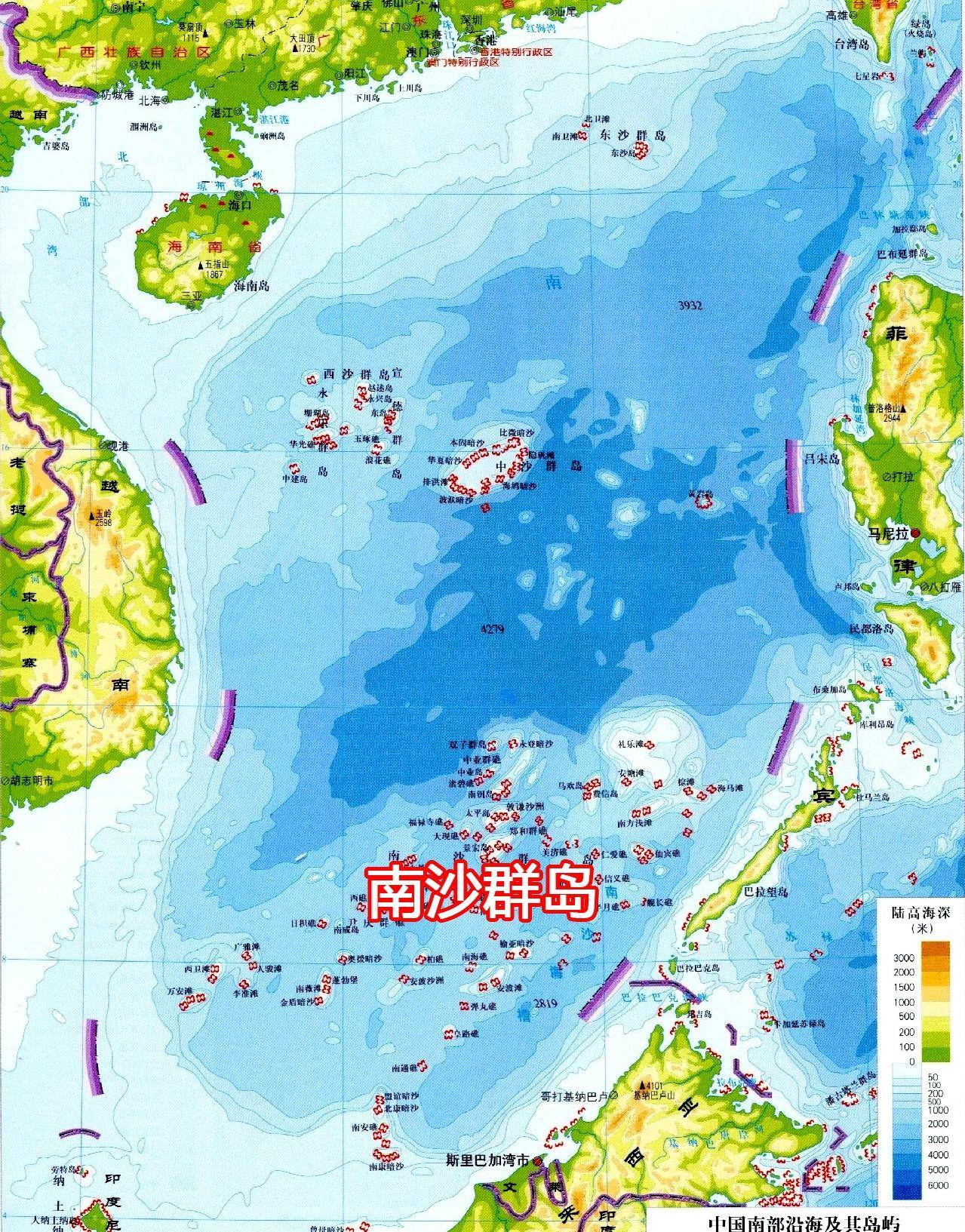 谁掌控了琼台礁,谁便掌控了曾母暗沙的广大海域和石油宝藏_南沙群岛