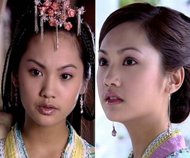 杨丞琳在《聊斋志异》中扮演的阿宝,出嫁之后头发也盘起来了,虽然看着