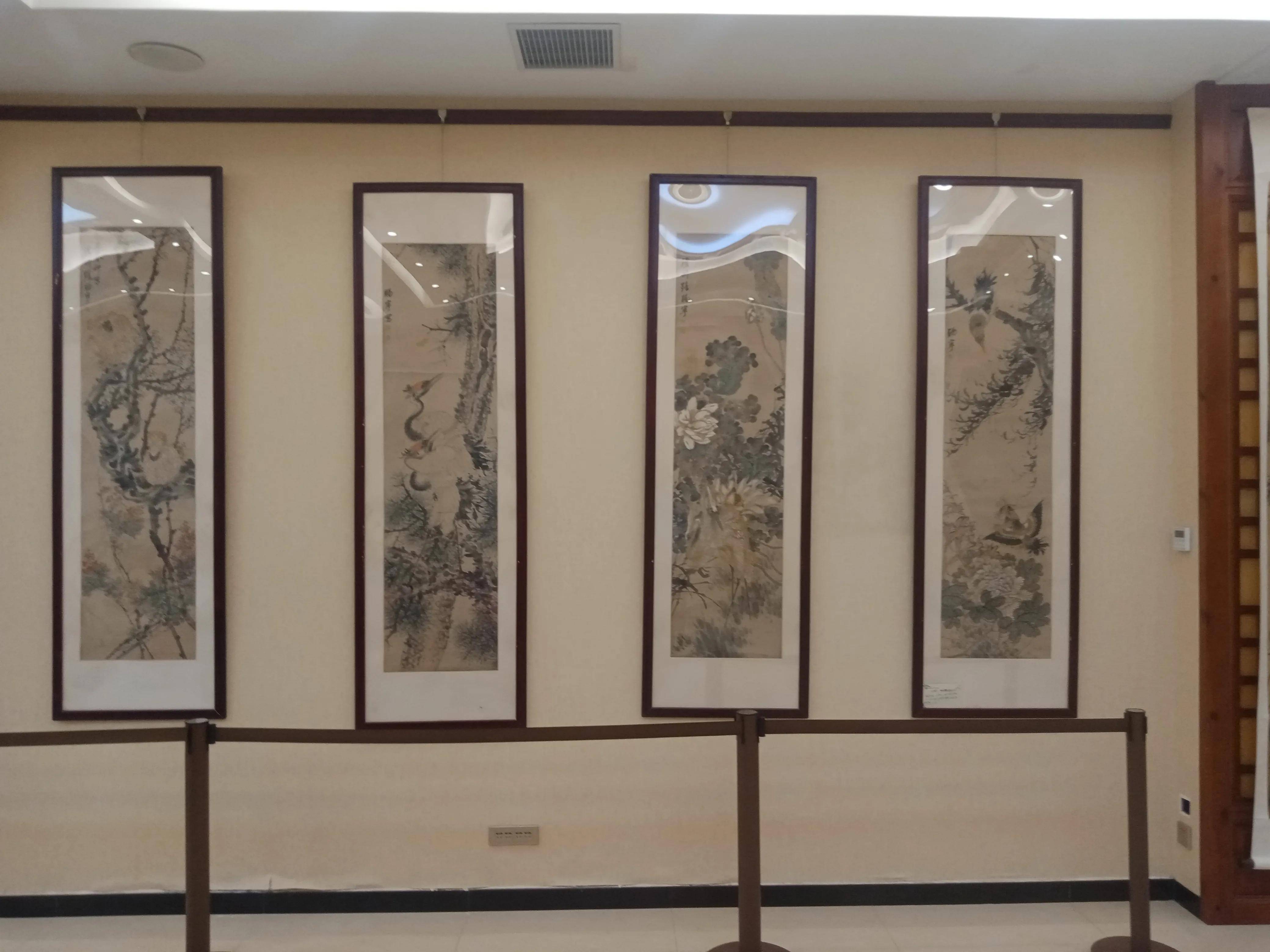 此次大师之师书画精品展示交流会,展出有开创中国水墨山水画派的唐朝