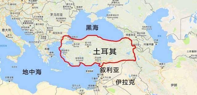 翻开世界地图,我们来观察下土耳其半岛的地理位置.