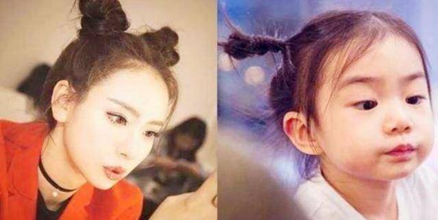 2,扎两个小揪揪小女孩看上去大都十分可爱迷人,给孩子弄一个卷刘海