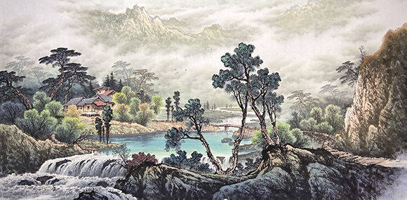 画家谢辉山作品欣赏