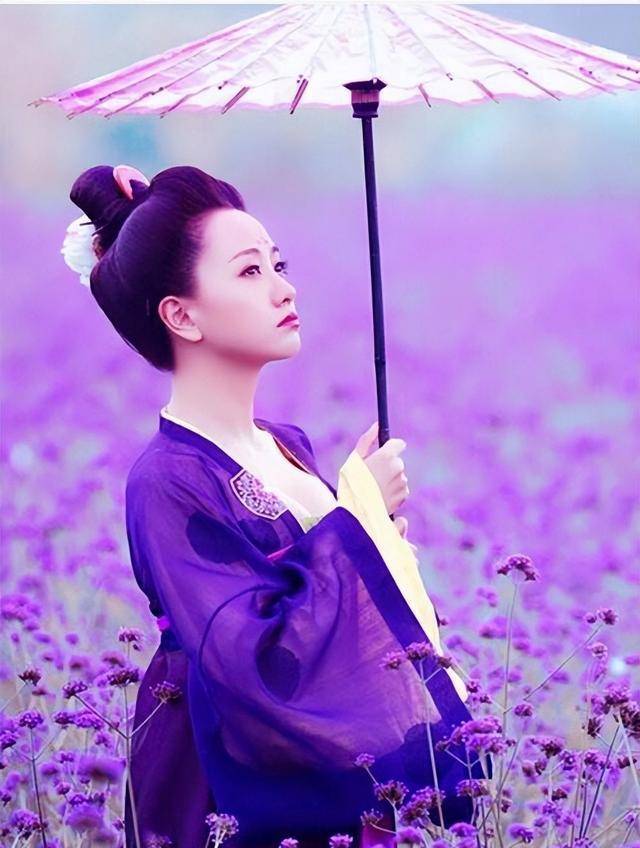盘点古装剧中身穿紫衣的女星,快来看看有你喜欢的女神吗?