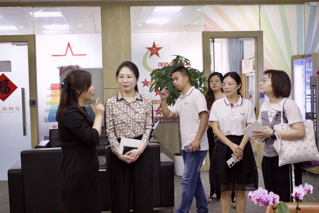 武汉硚口区副区长孙嘉一行到访火炬孵化苏州总部