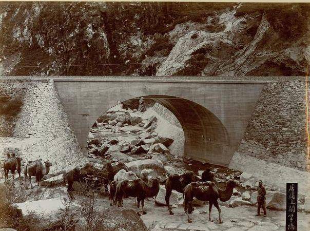 1909年,詹天佑建造的京张铁路沿线老照片_居庸关_火车站_八达岭