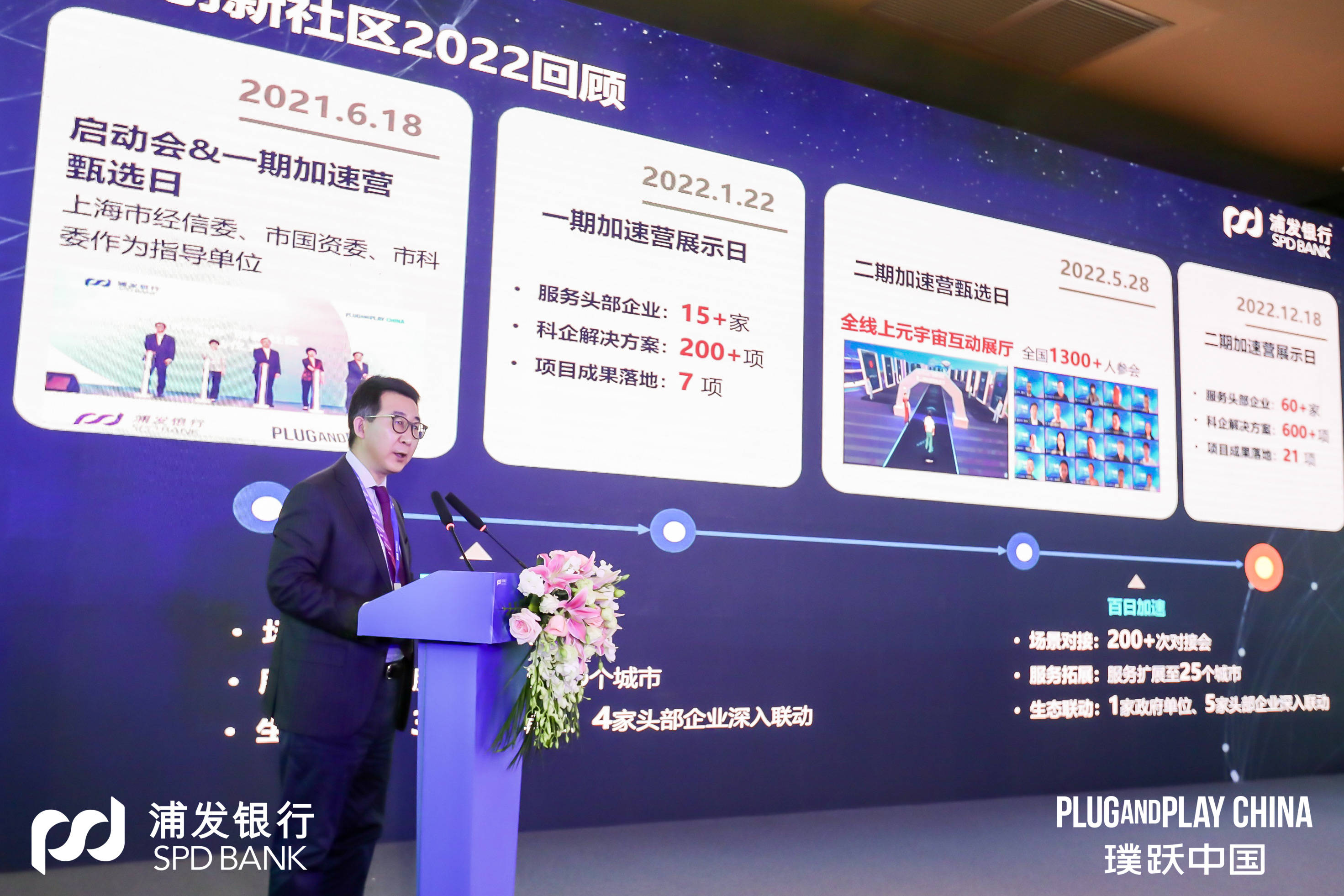 敢为人先的龙头企业与我们一起坚守创新，让创新长期、开放，互联共享。浦发银行总行信息科技部总经理陈海宁