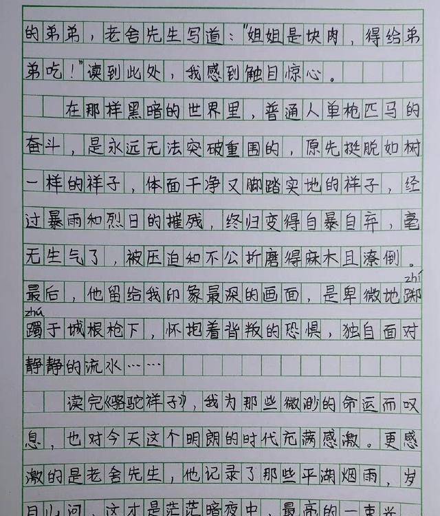 《撒野》读后感上了校刊，网友：有点尴尬，可不敢这样写  读后感怎么写 第4张