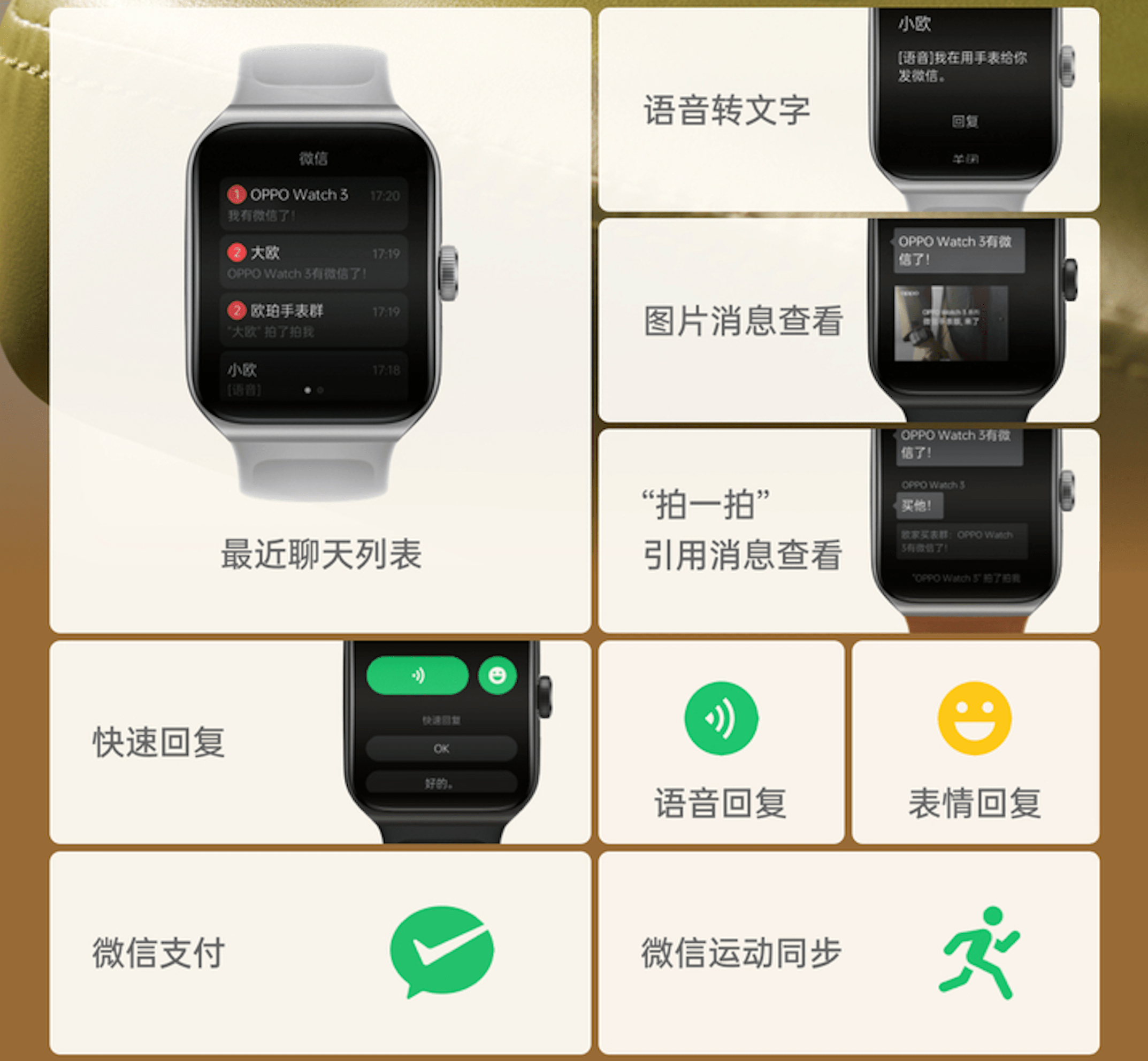 微信手表版来了！OPPO Watch 3系列正式上线，一文教你看懂怎么玩