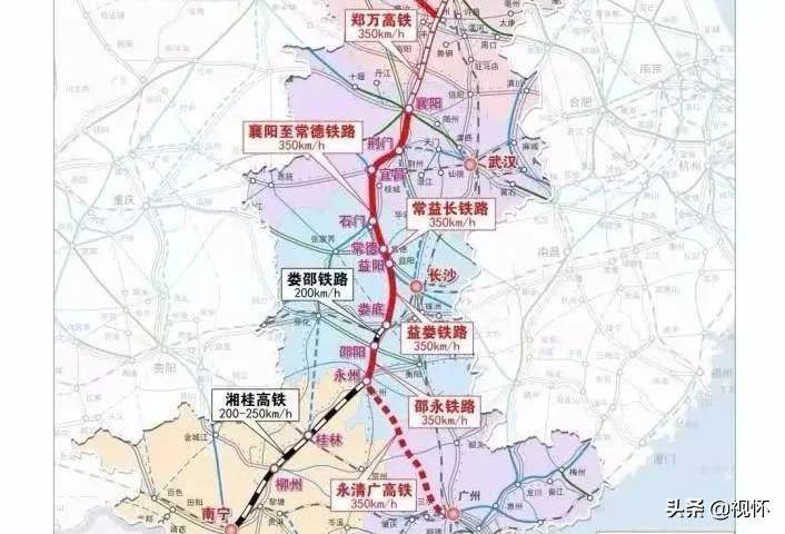 今年湖南计划开工5条铁路，其中含高铁等4条线路是“力争开工”