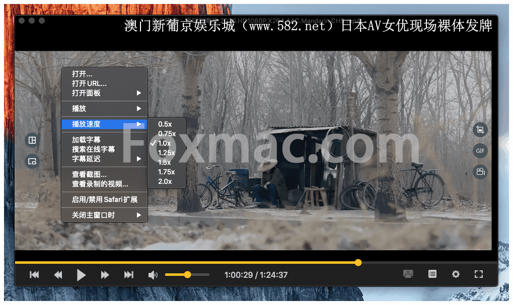 mac 必备的万能影音播放器OmniPlayer Pro中文协调版下载(撑持无线投屏)