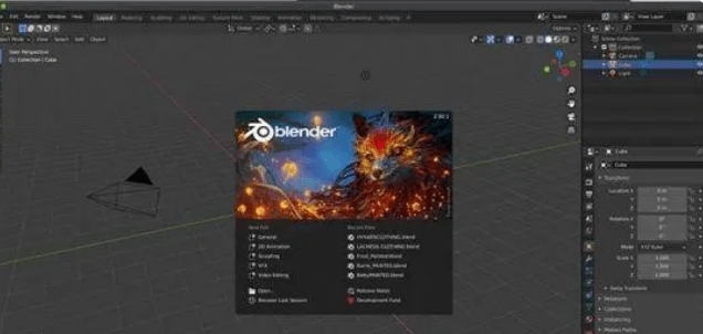 3D与Blender：开源的3D计算机图形软件集