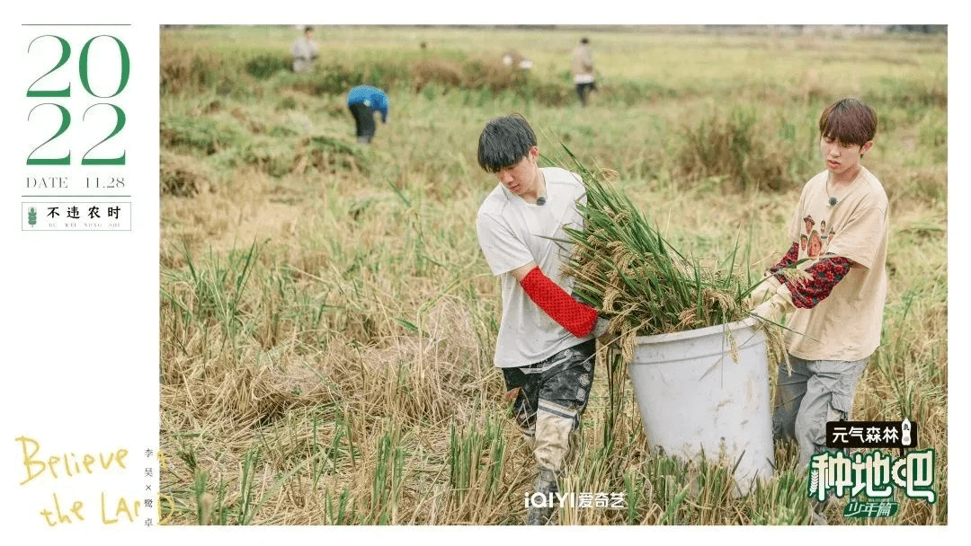 年轻人，起头看爱豆种地来下饭了？餐桌上的中国故事，期待你来挖掘！