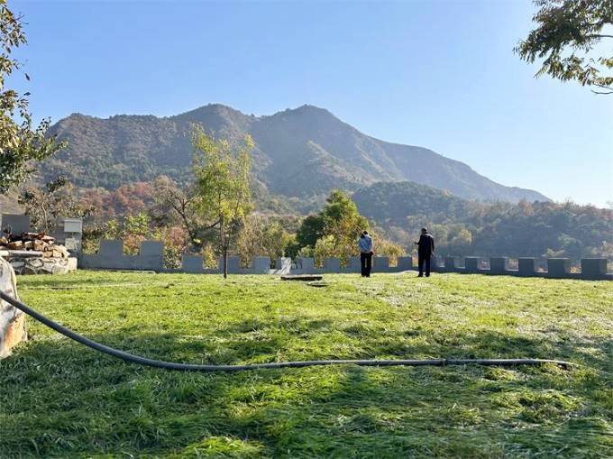 天津蓟县盘山雾屿林民宿，景不雅台300平纯享大草坪，露营极佳！