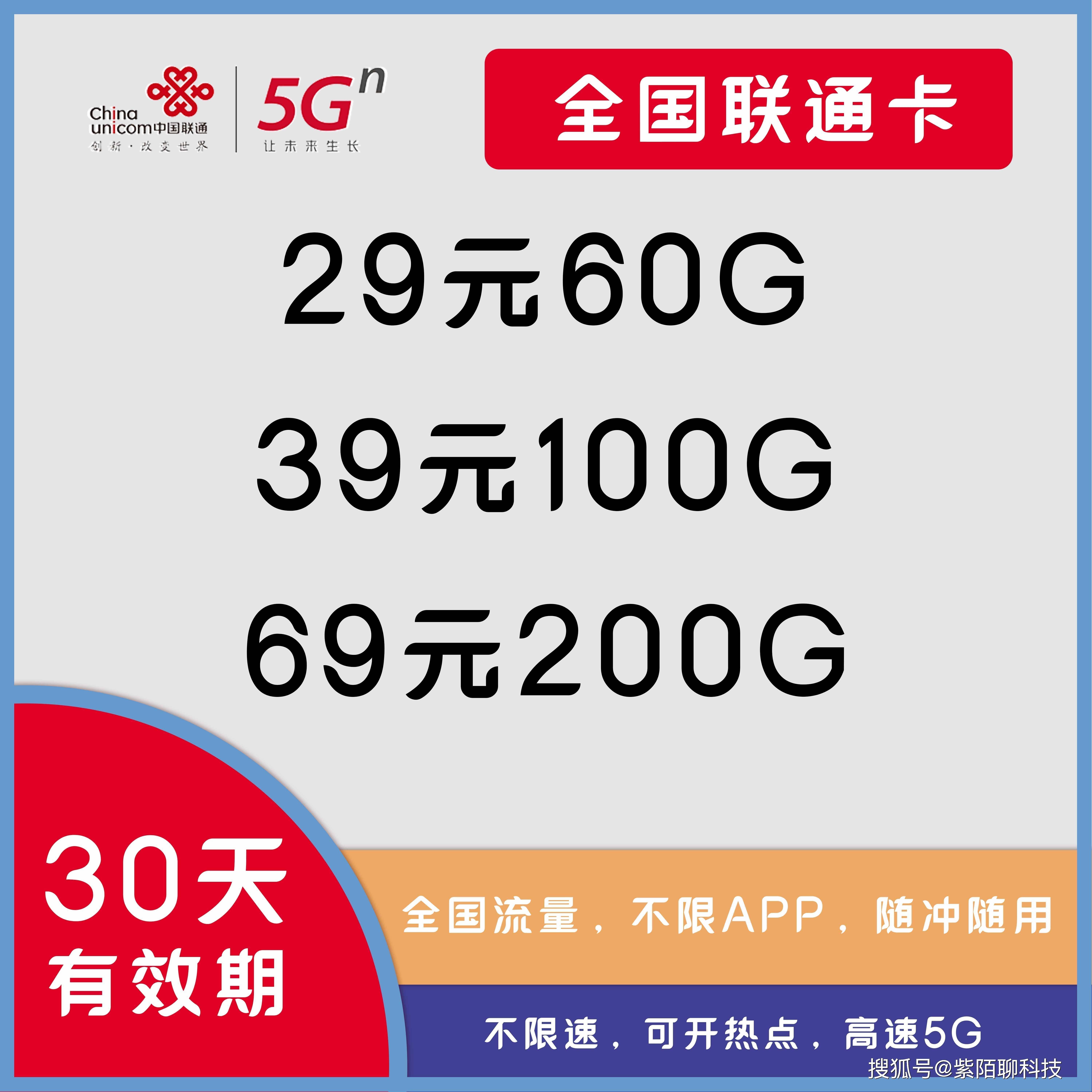 2023流量卡打点|联通挪动流量卡|全程高速不限速|39元100G全国流量|全国通用