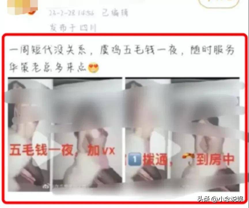 虞书欣成为召妓涉黄工作中的“女配角”，网友狂欢中本相隐身了！