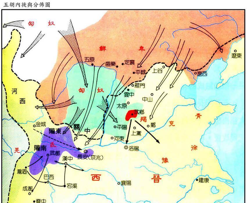 为何汉民族老是被游牧民族征服逼迫，最末又是汉民族同一全国？