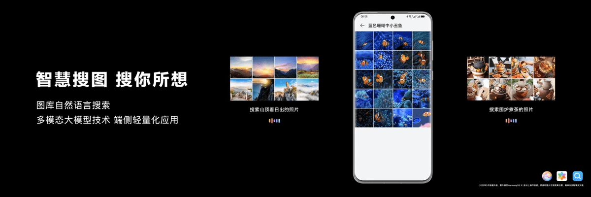 华为全新推出基于多模态大模子的聪慧搜图，找图超快！