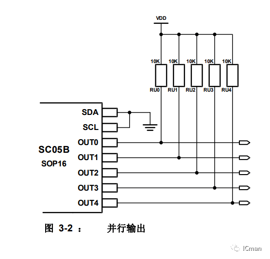 SC05B——5按键带自校正功用的容性触摸感应器