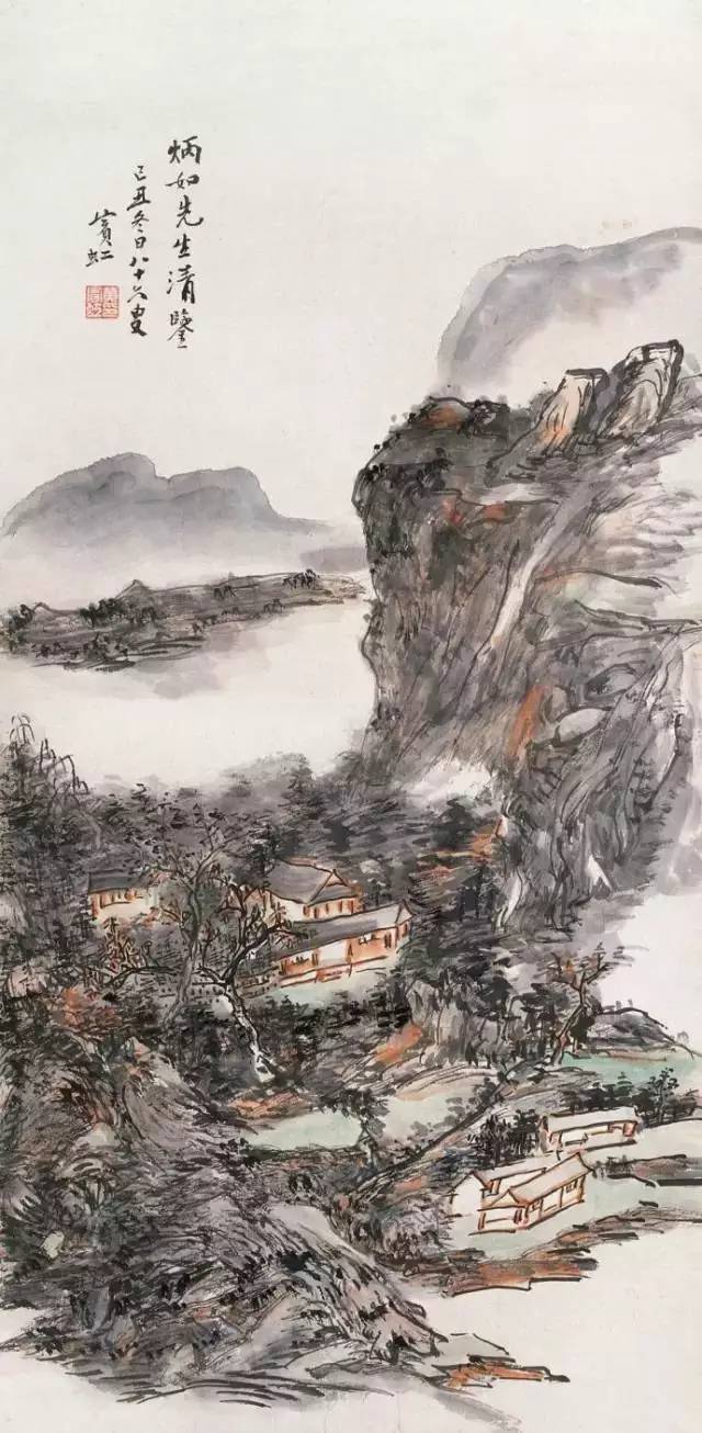 黄宾虹典范山川画高清全集，百看不厌！