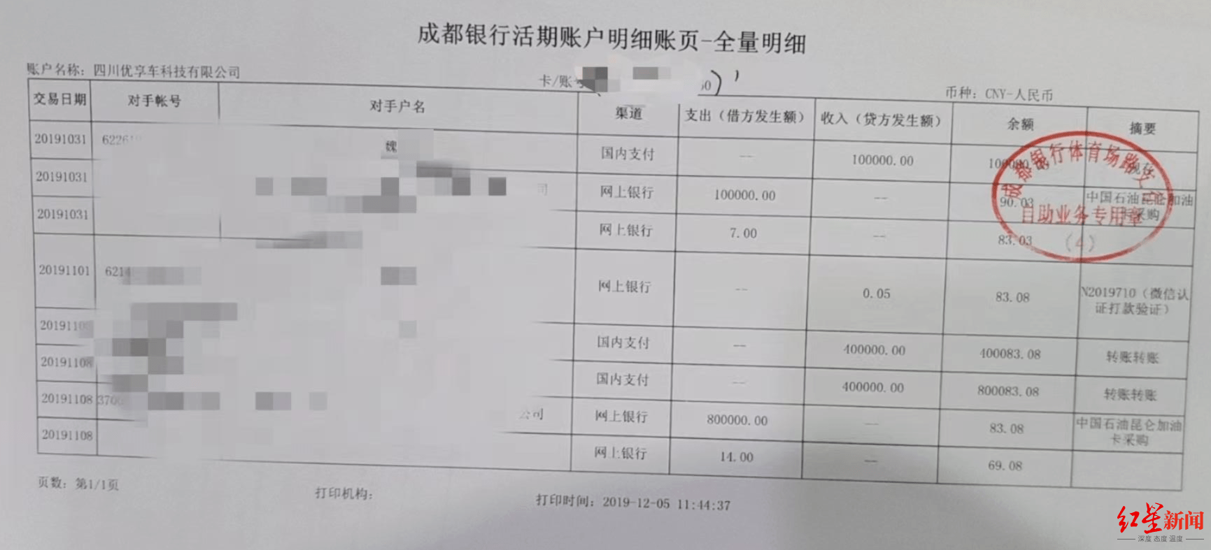 ▲汇款80万据了解，刘某伪造了魏某的委托书后，又伪造了石油公司的取卡