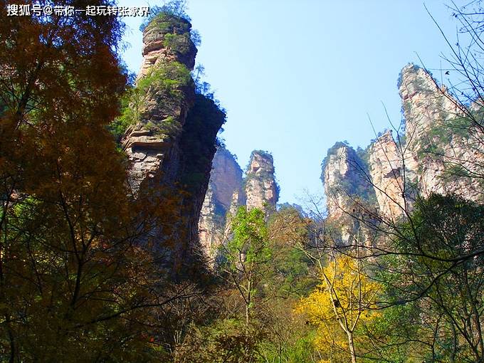 张家界旅游攻略5日游，炎天带上闺蜜一路动身人世仙境张家界吧