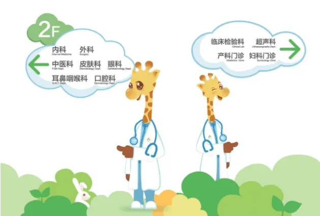 广东医院导视系统卡通logo设计案例竞博APP【大略】东莞市儿童医院(图3)