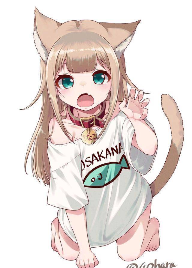 40原老师笔下的猫娘终于有妹子cos了,看完不想养猫,只想养萝莉