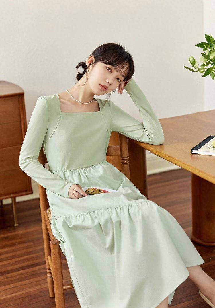 好看的茶歇裙设计感十足让你更有魅力