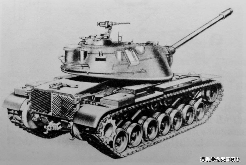 原创美国M103重型坦克