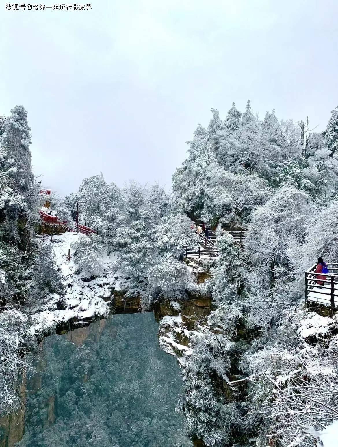 冬天去湖南张家界湘西凤凰古城看雪景吧-玩5天自由行攻略