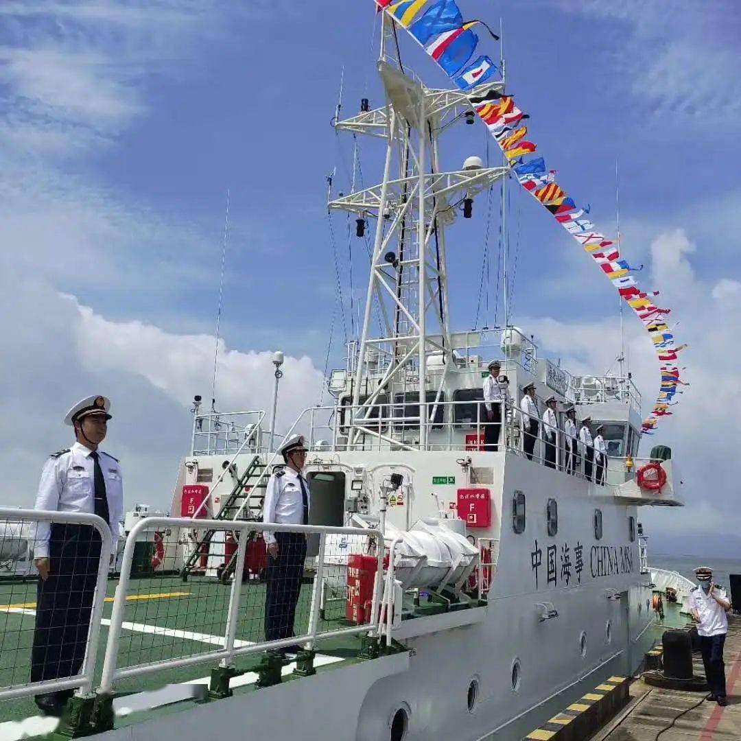 本地航运厉害了我的珠江珠江口西部最大海巡船在珠海列编